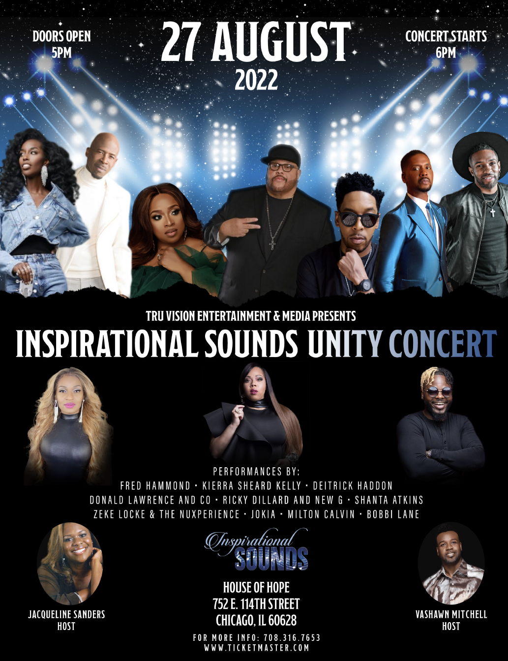 Inspirational Sounds Unity Concert - Events - Universe