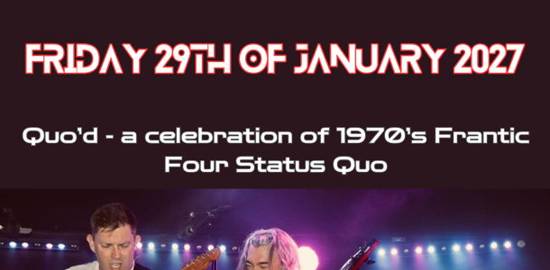 QUO'D "A celebration of 1970’s Frantic Four Status Quo"
