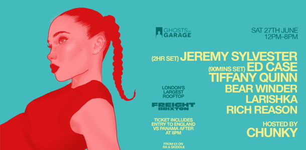 Ghosts of Garage Rooftop Day Party W Jeremy Sylvester, Ed Case + Many More