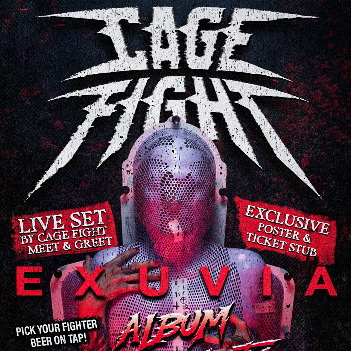 Cage Fight: EXUVIA Album Launch Party