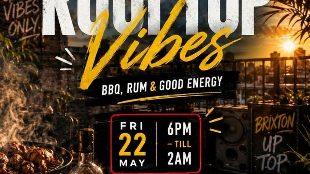 Rooftop Vibes - BBQ, Rum & Good Energy (Free Party)