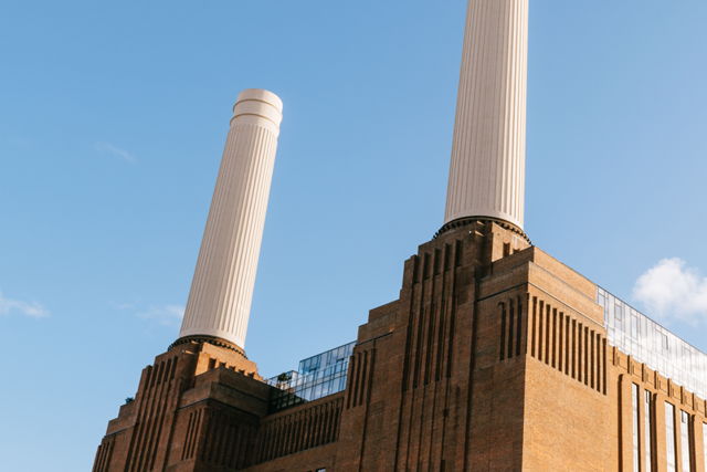 The Chimney Lift at Battersea Power Station