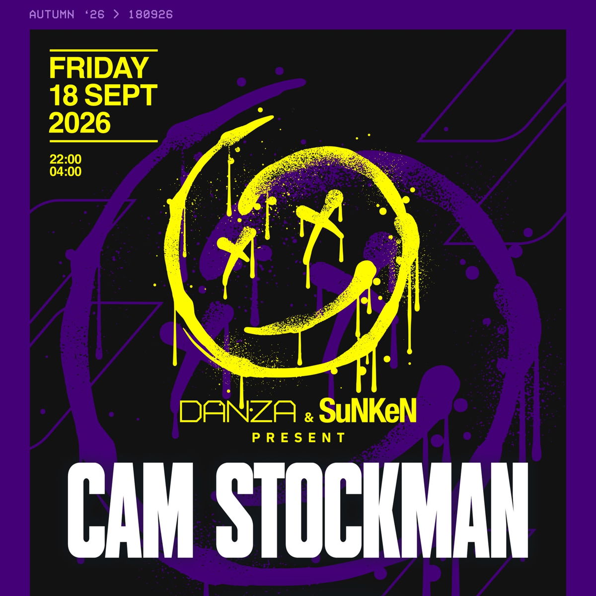 Danza x SuNKeN Launch Party ft CAM STOCKMAN