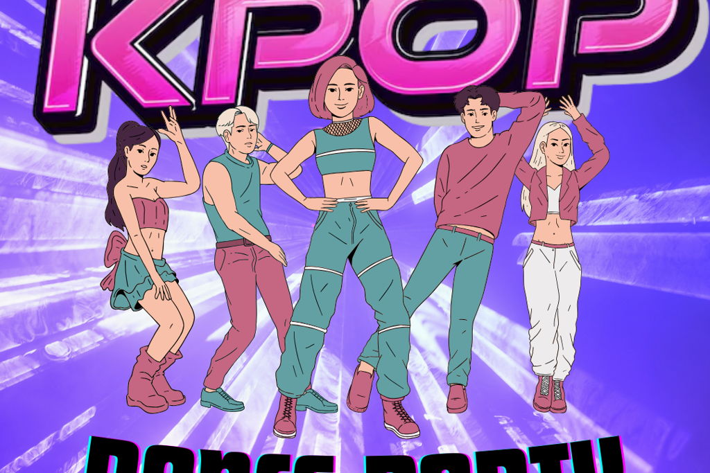 K-POP Dance Party Event Title Pic
