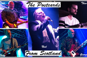 THE POSTCARDS - Scotland’s top 80s Indie, Alternative & Post-Punk Trib...