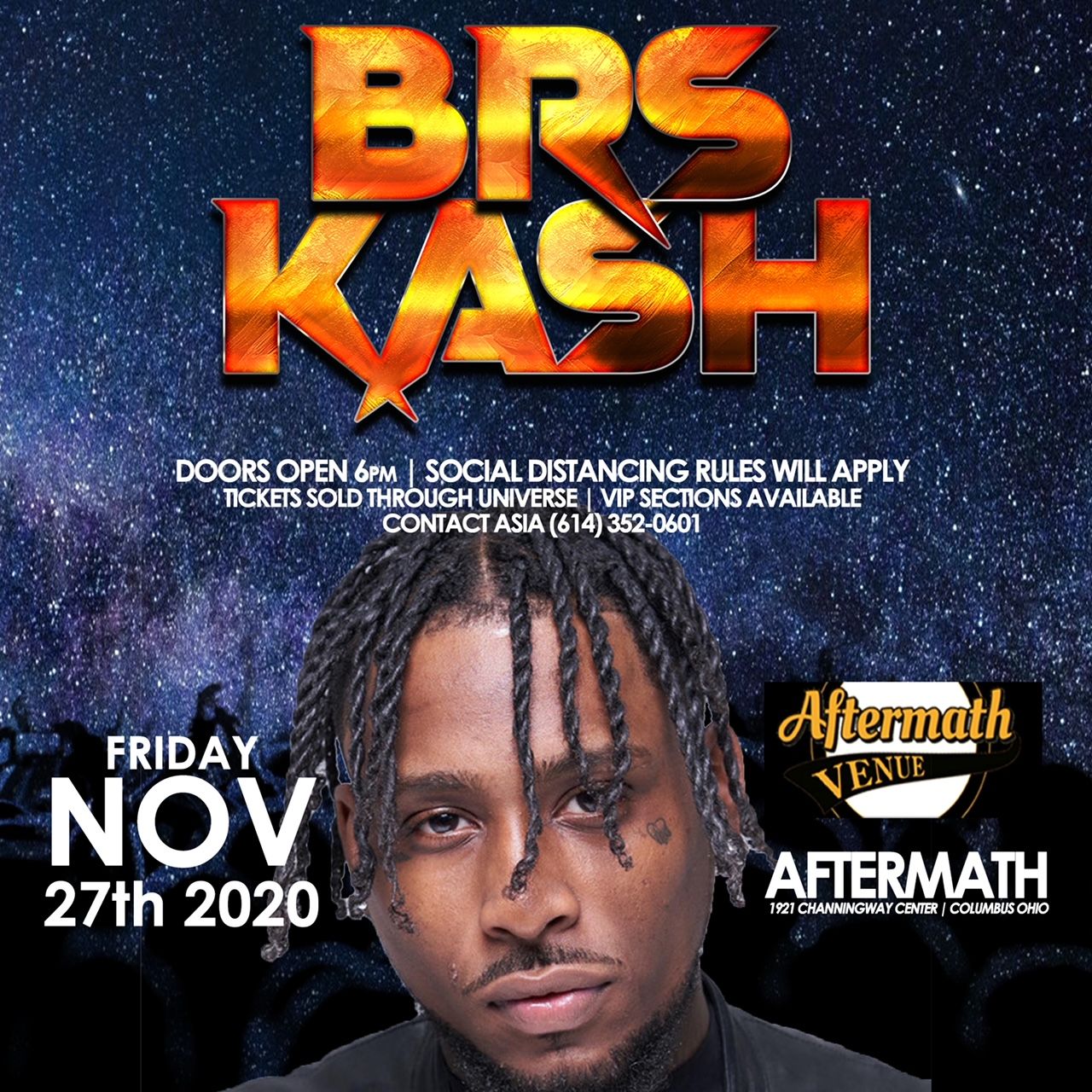 BRS Kash Events Universe