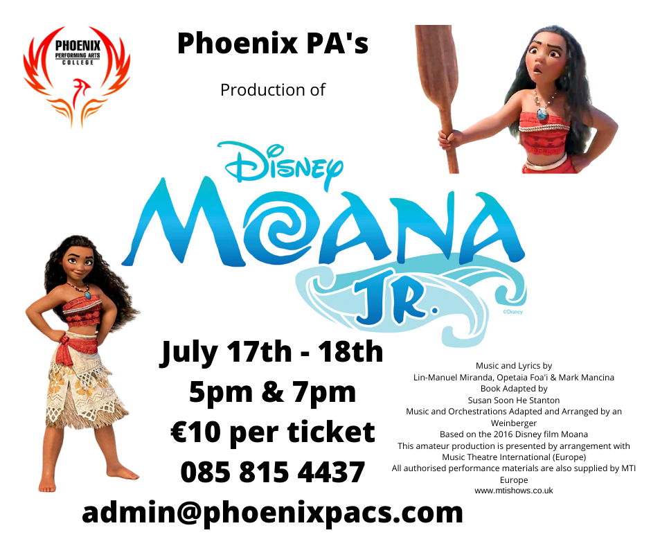 Disneys Moana Jr Events Universe