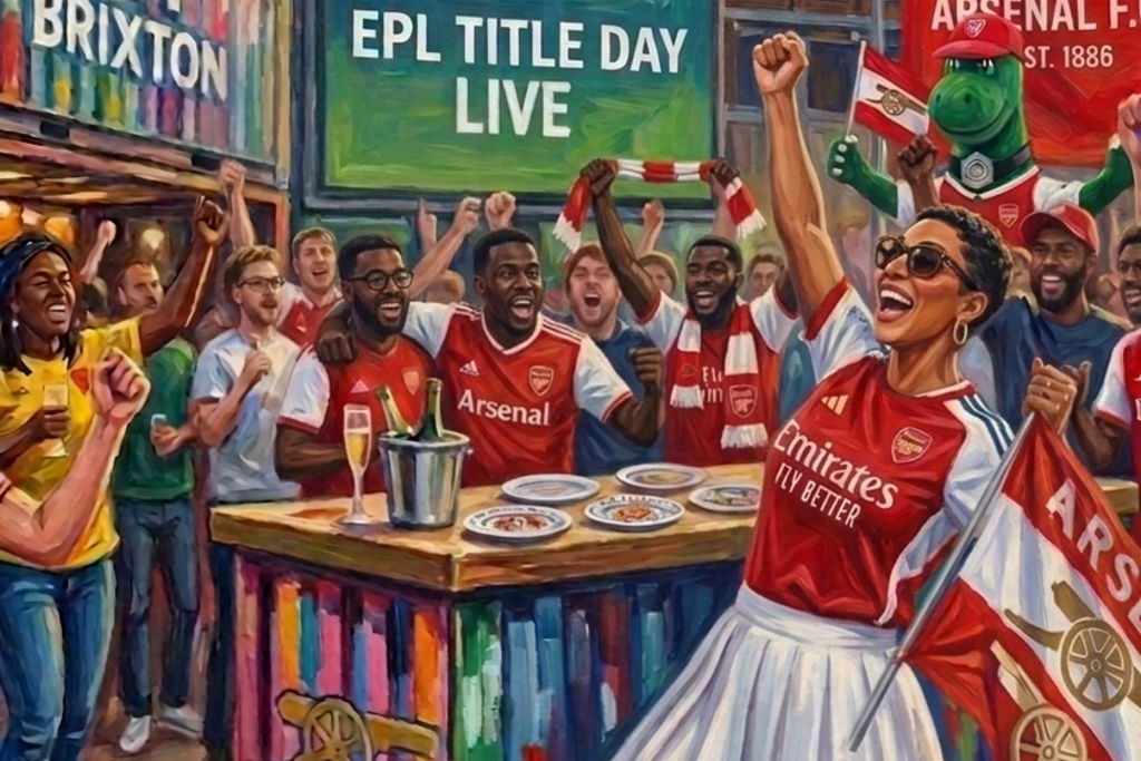 EPL Title Day Watch Party hosted by Chloe Lorelle
