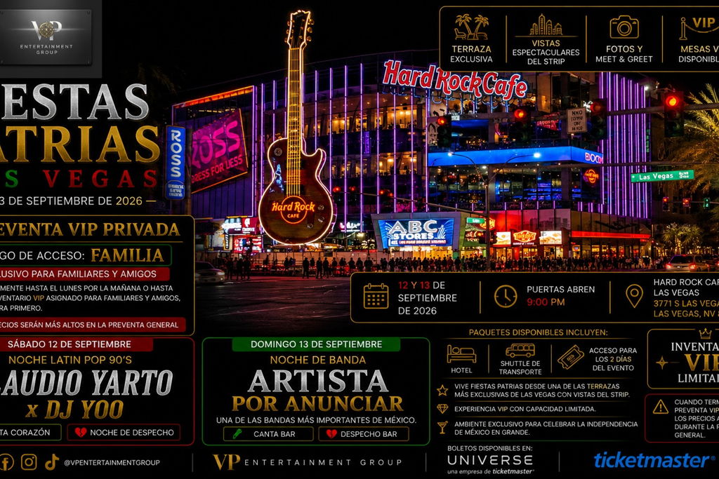 Fiestas Patrias Las Vegas 2026 | Las Fiestas Mexicanas en Vegas