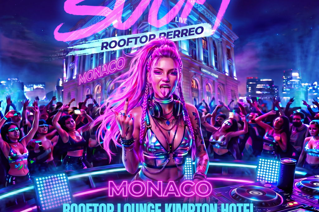 SUCIA PERREO NIGHT 🔥 🥵 | ROOFTOP AT MONACO 📍