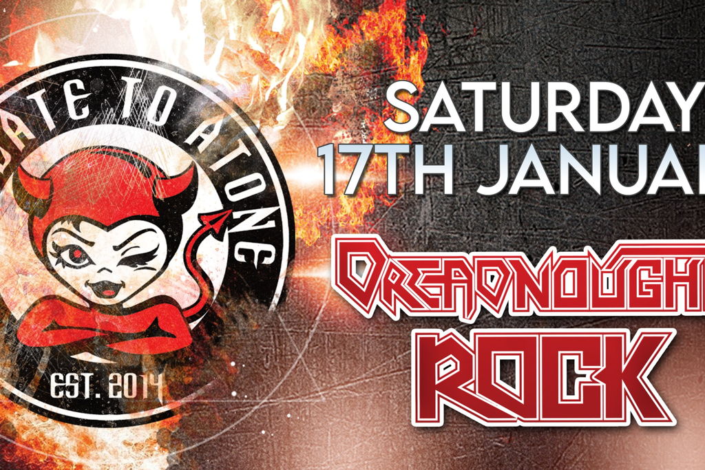 TOO LATE TO ATONE - Rock Covers Night Event Title Pic