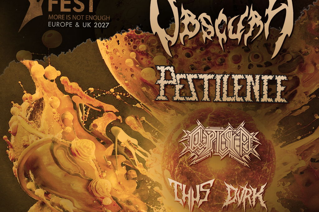Shredfest 2027 - Obscura + Pestilence + Cryptic Shift + Thus + Dvrk Image