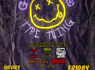 Grunge Type Thing at The Underground, Bradford