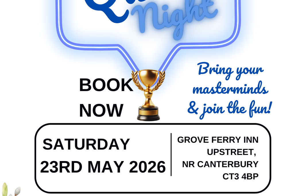 Pub Quiz May 18th July 2026