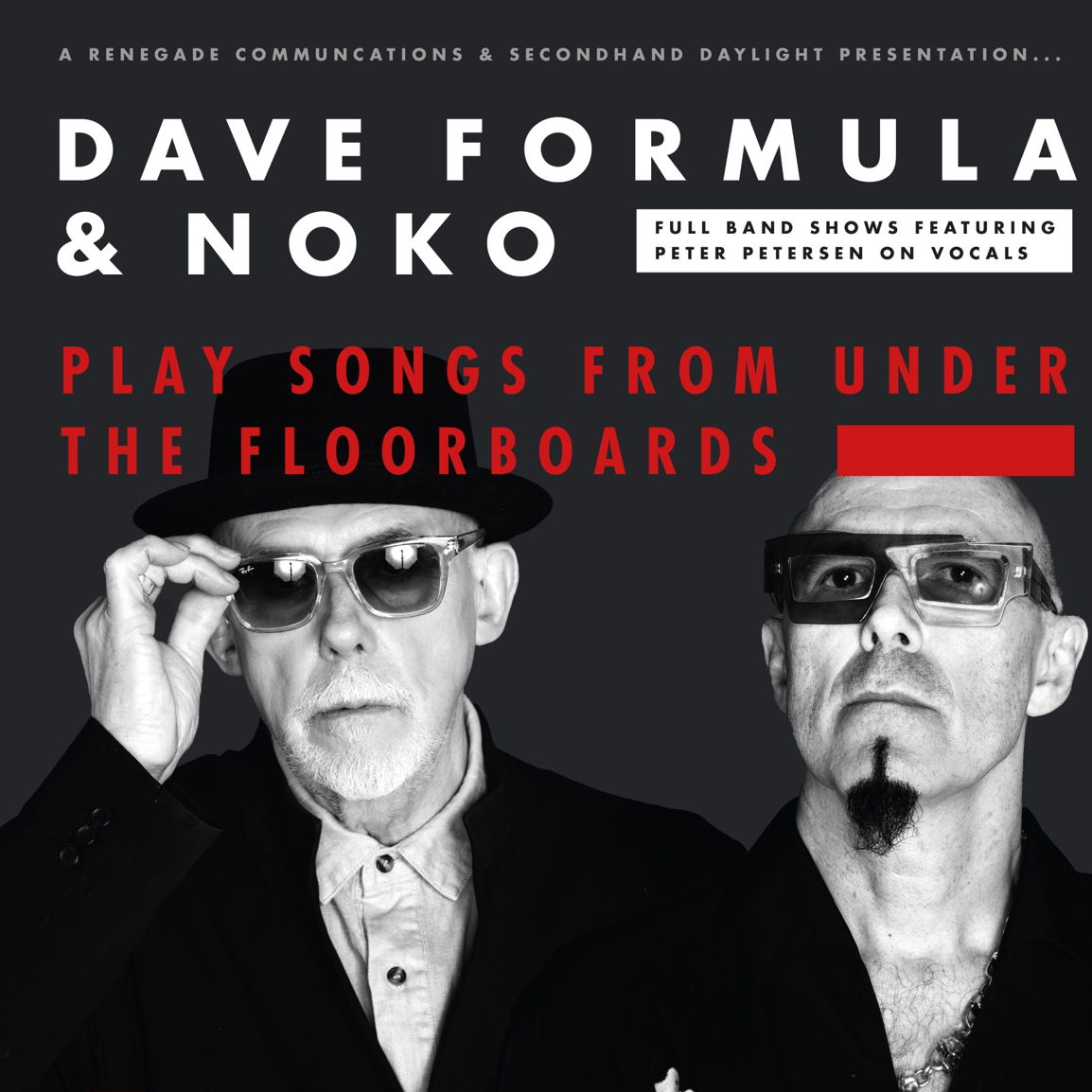 Renegade Communications and Secondhand Daylight present Dave Formula & Noko