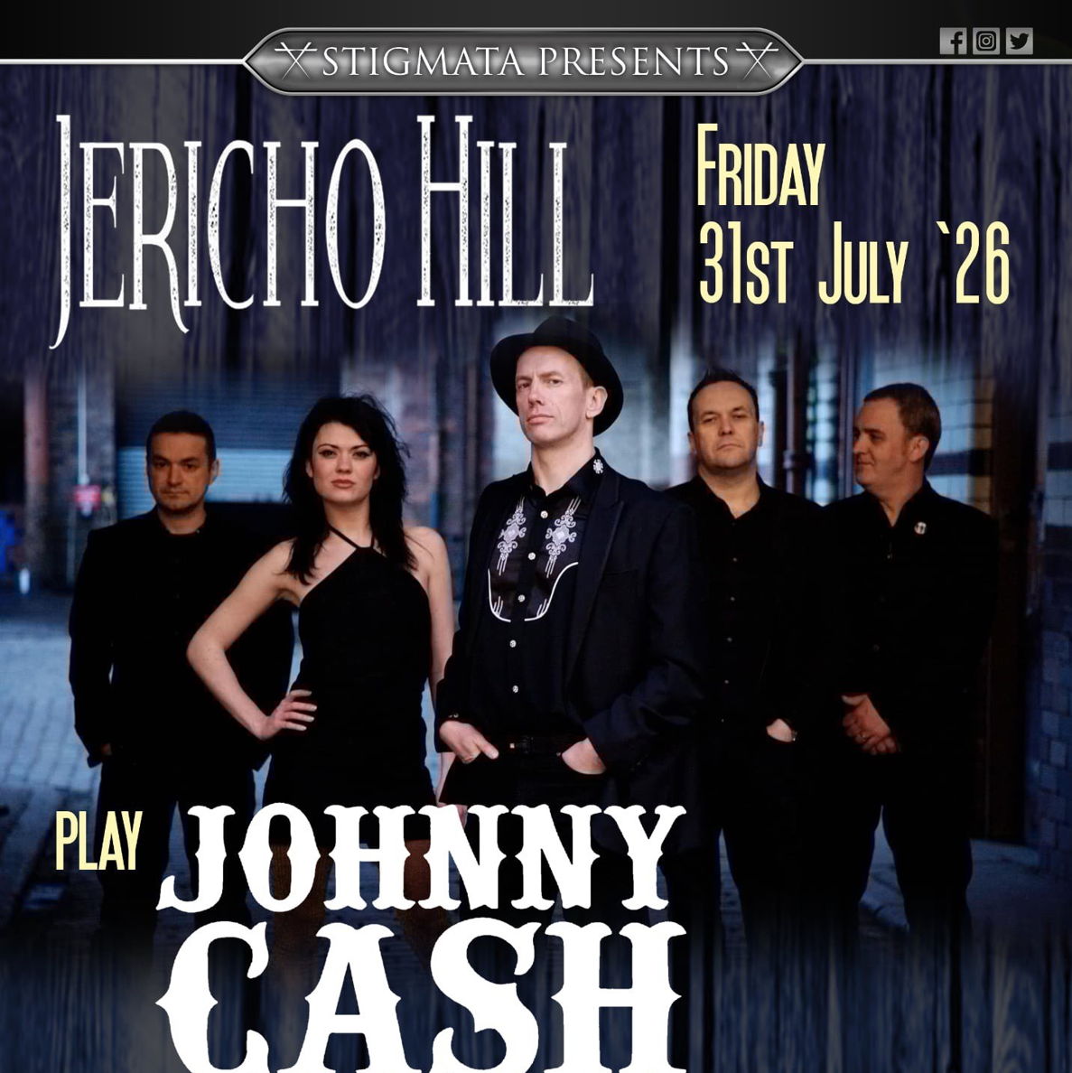 JERICHO HILL - Johnny Cash tribute