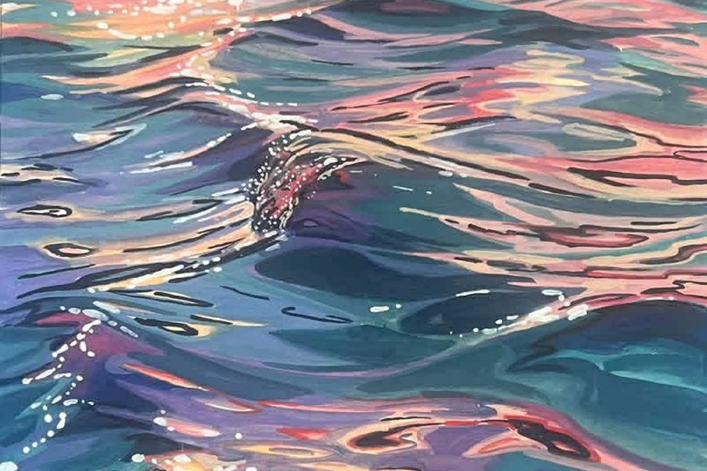 Ocean Waves Paint Night