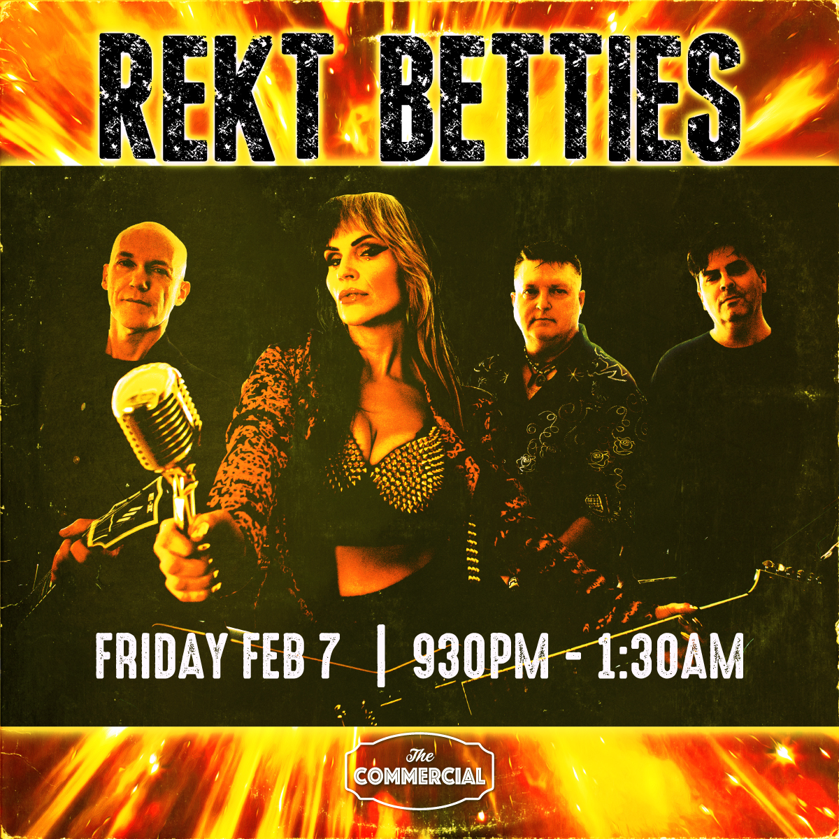 Live Music & Event Calendar - The Commercial - Hotel & Blues on Whyte