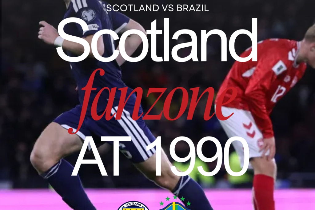 Scotland vs Brazil Live at 1990