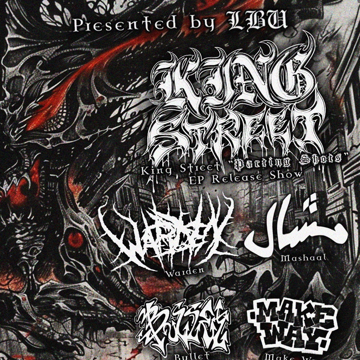 King Street - "Parting Shots" EP Release show