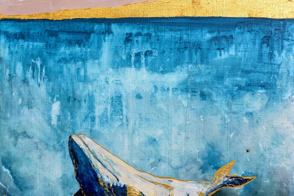 Blue Whale Paint Night