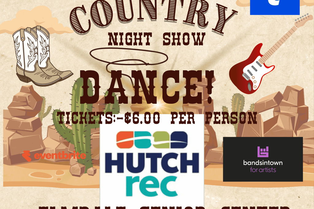 "elmdale senior center/hutchinson recreation  saturday night dance"