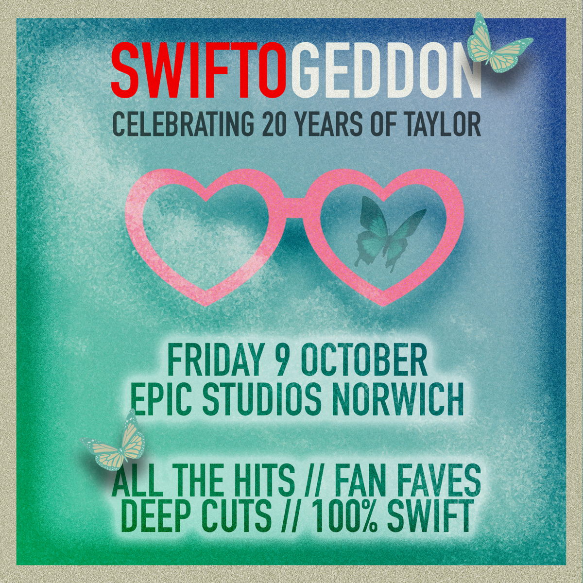 Swiftogeddon - 20 years of Taylor special