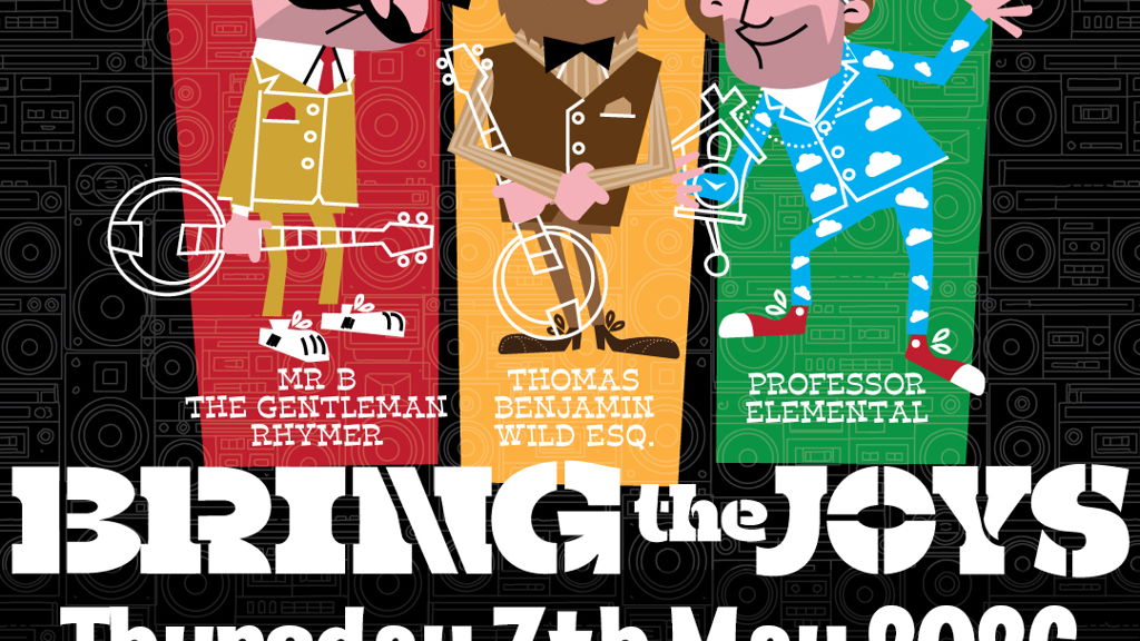 Professor Elemental + Mr B The Gentleman Rhymer + Thomas Benjamin Wild Esq. concert image