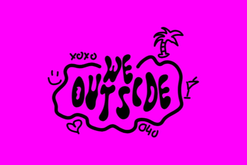 Logo WE OUTSIDE - BEACH OPEN AIR / SUMMER CLOSING