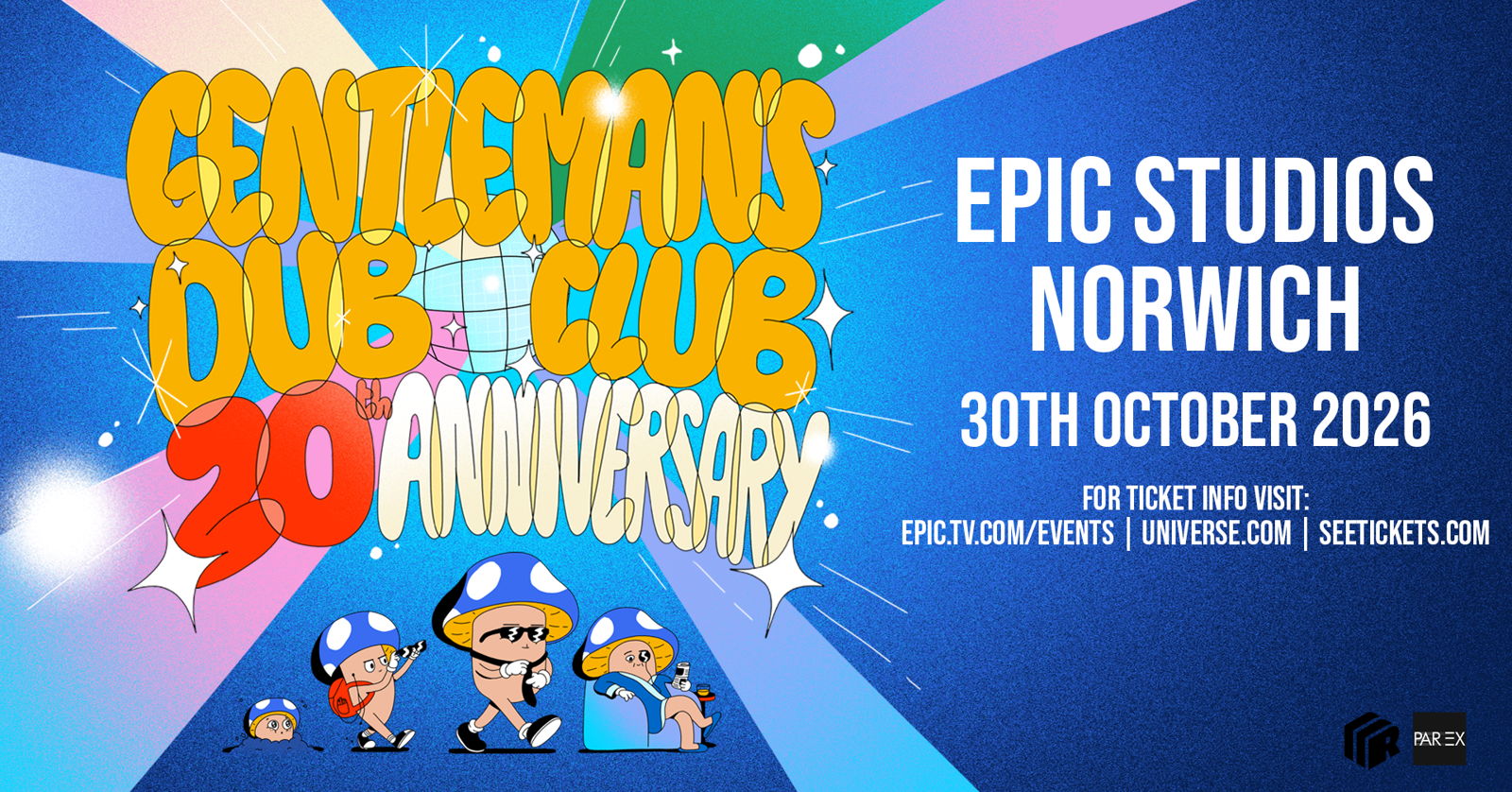 Gentleman's Dub Club - 20th Anniversary Tour