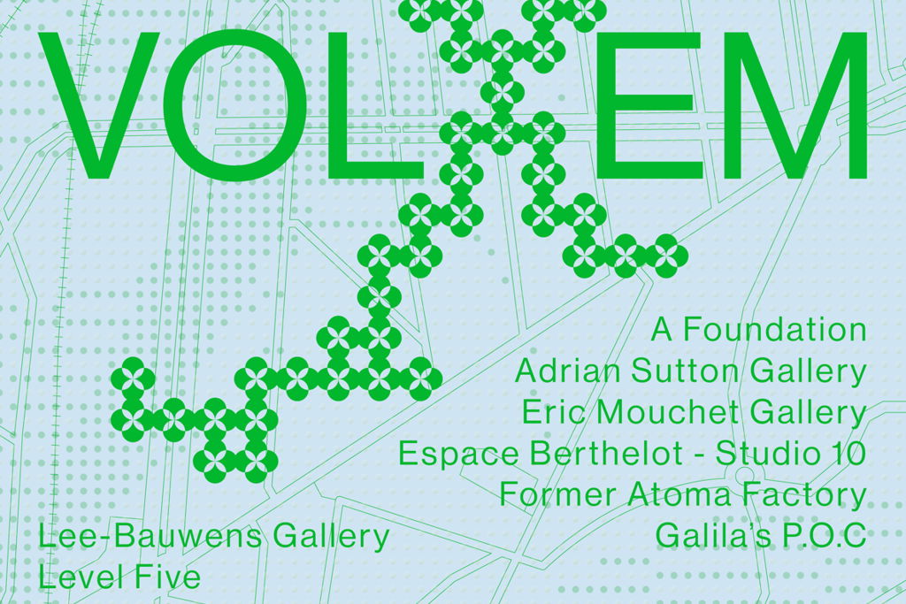 Logo VOLXEM 2026 · Contemporary Art in Forest/Vorst