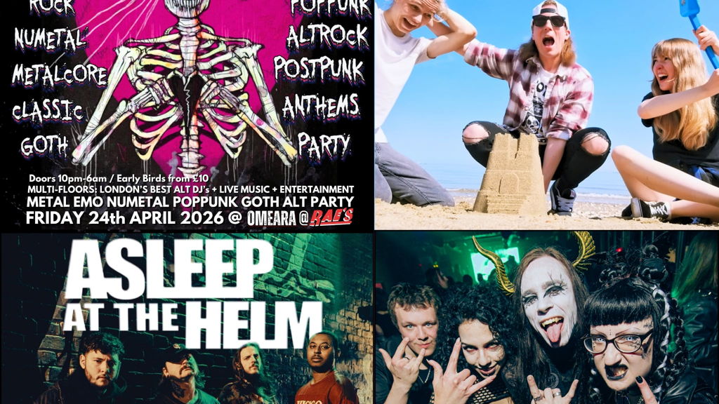VOODOO ★ LONDON <Metal Emo Punk Goth Party> MAY - New Venue - ft Live