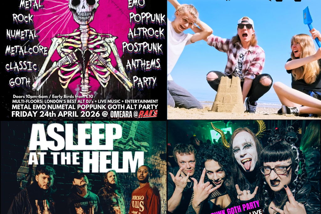 VOODOO ★ LONDON <Metal Emo Punk Goth Party> MAY 2026 - New Venue - ft Live Image