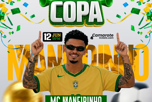MC Maneirinho Baile da Copa @ Tescobar Lowell | June 12