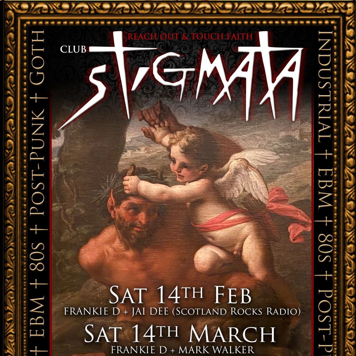 CLUB STIGMATA - Sat 11th April 2026