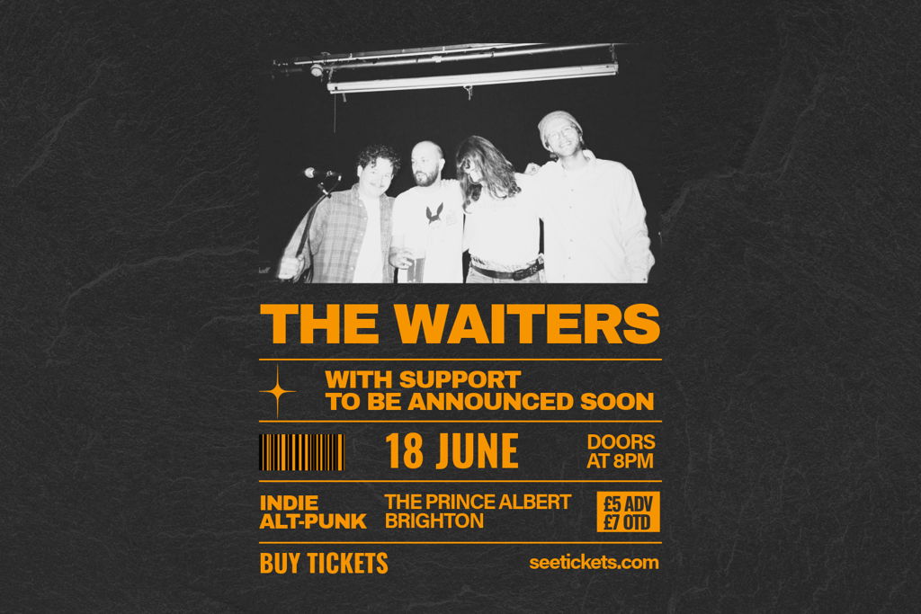 The Waiters + Spex Appeal + Words from Billy B.Morell