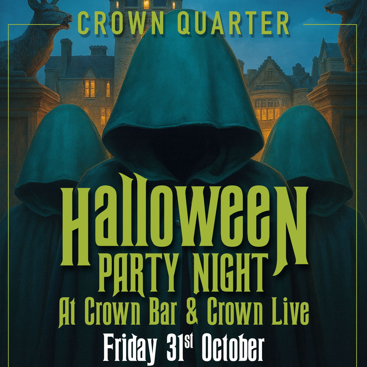 Crown Quarter Halloween Party