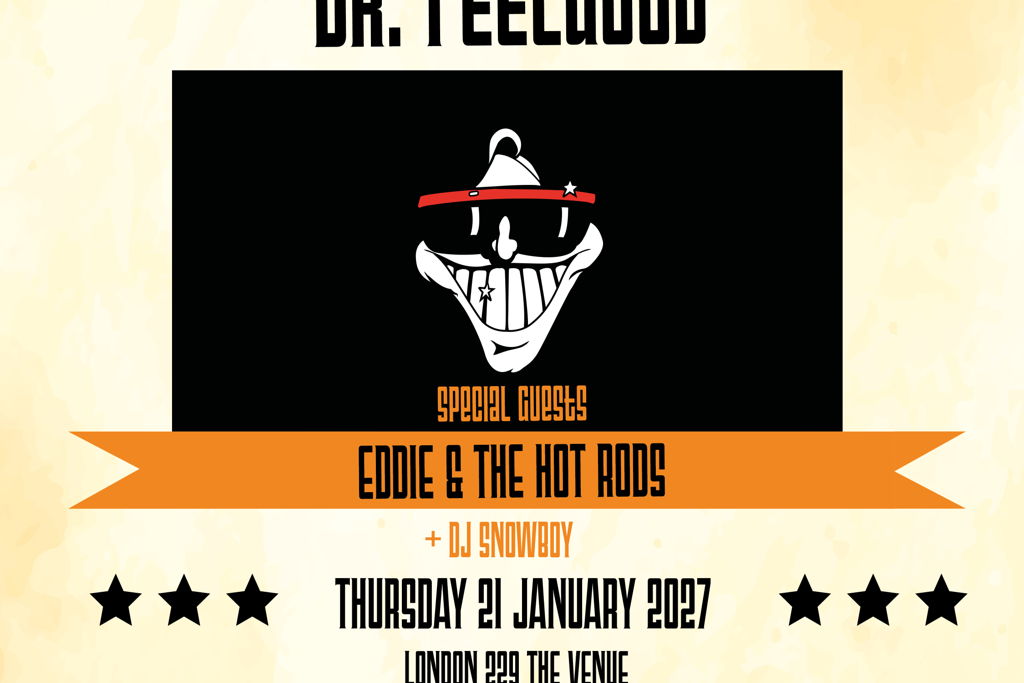 January Blues: DR. FEELGOOD + EDDIE & THE HOT Image