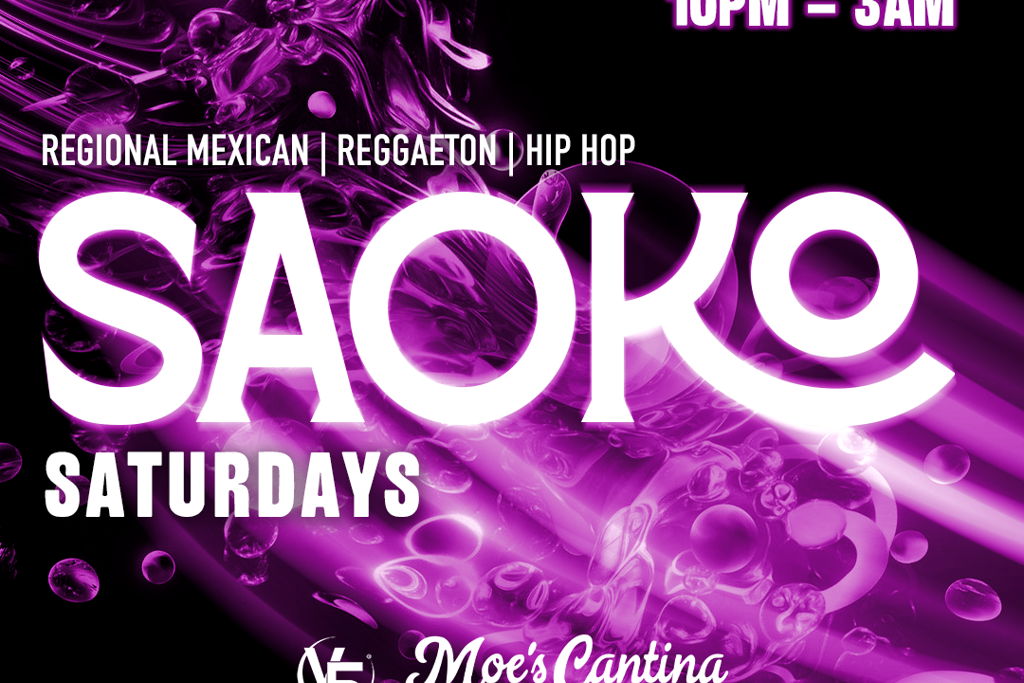 Saoko Saturdays | Moe's River North