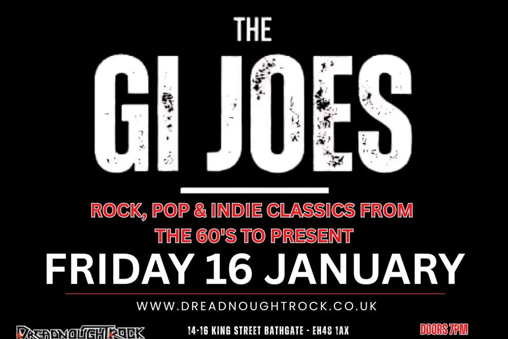 GI JOES BAND - COVERS NIGHT Event Title Pic