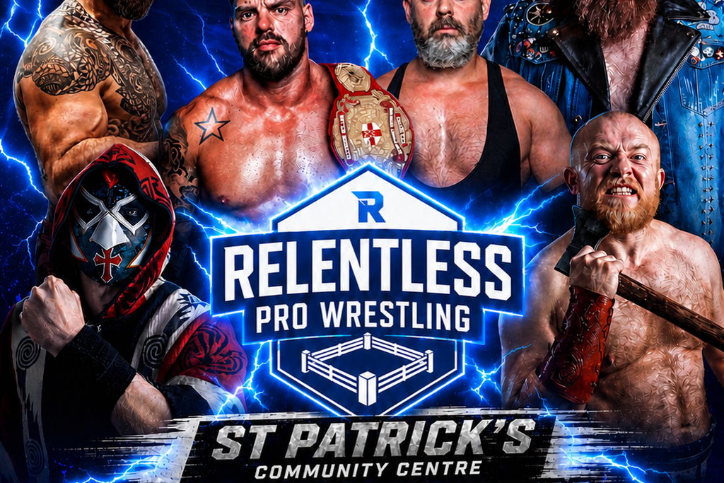 RELENTLESS PRO WRESTLING LIVE IN PORTAFERRY