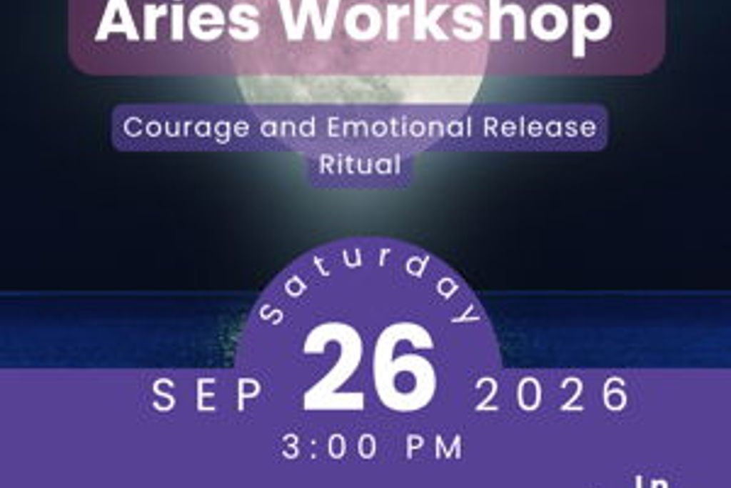 Full Moon in Aries Astro Workshop