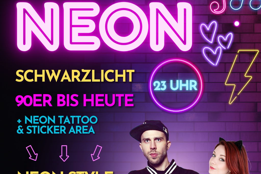 Logo NEON – Ponyhof Club Nightevent