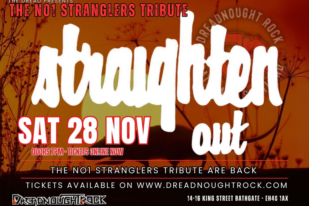 Straighten Out - Stranglers Tribute