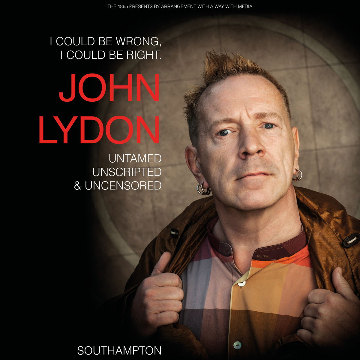 John Lydon - I could be wrong, I could be right