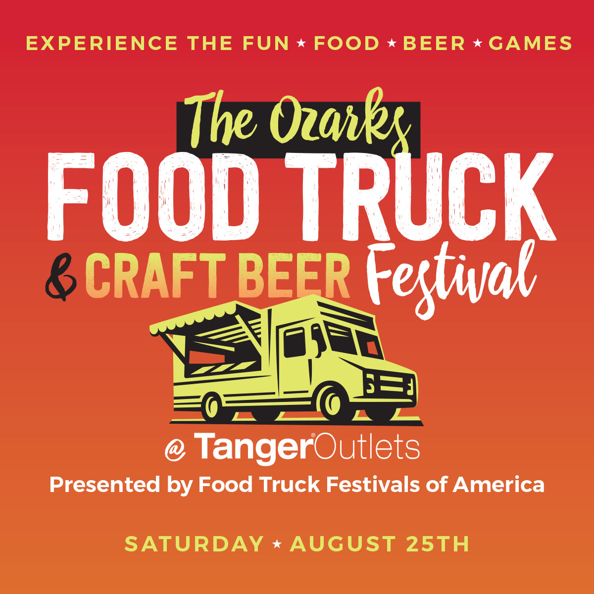 The Ozarks Food Truck & Craft Beer Festival At Tanger Outlets Branson ...