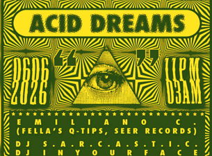 Acid Dreams (All-Vinyl) at Bar Le Ritz PDB