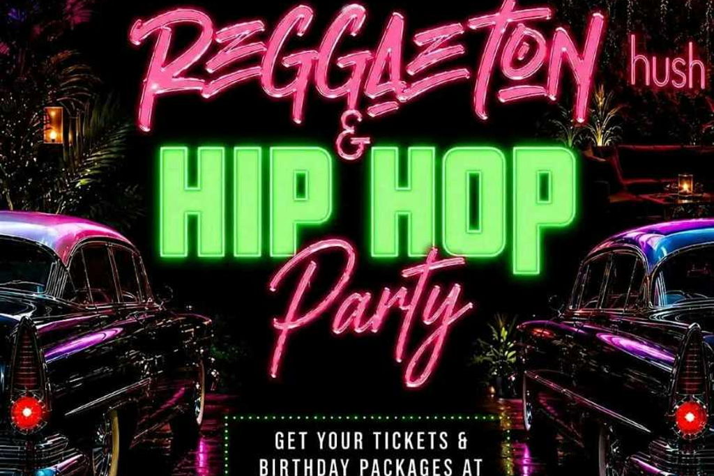 Reggaeton & Hip Hop Party NYC | Hush Lounge Garden Queens