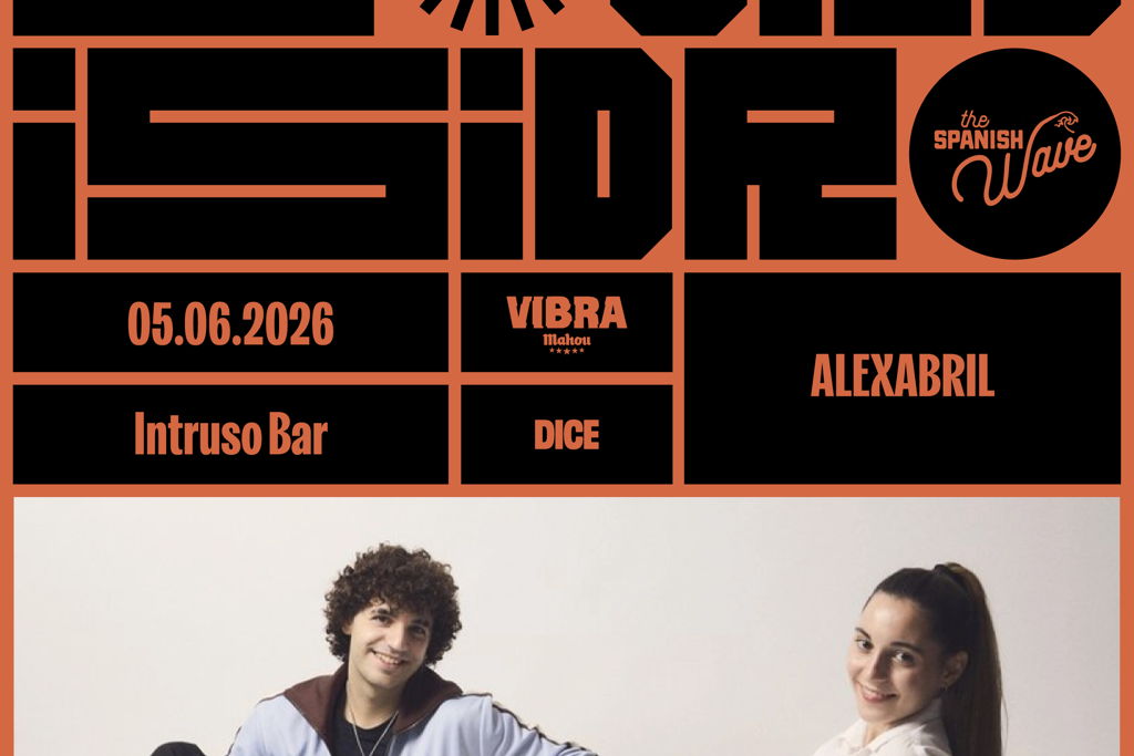 Logo The Spanish Wave, Sound Isidro y Vibra Mahou presentan ALEXABRIL