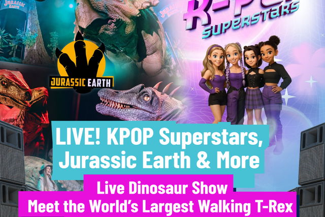 CANCELLED - Jurassic Earth and K-Pop Superstars